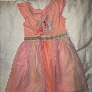 Jumping Beans Pink and Gold Kids Casual Dress